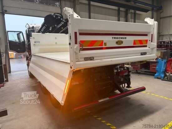 Тристранен самосвал MAN TGS  33.520 6X6 NEU 3-S-KIPPER BORDMATIK HIAB KRAN X-352E HIPRO, MIETKAUF MGL