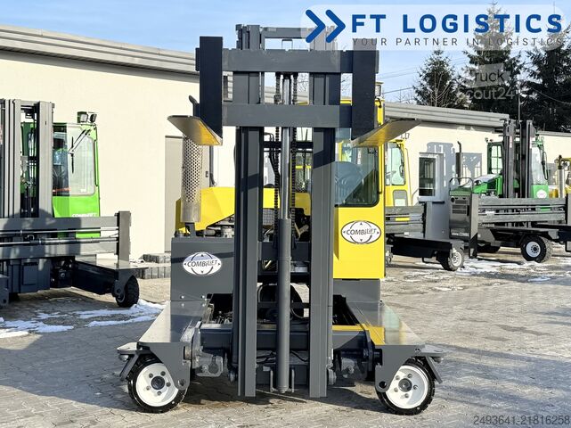 Wózek widłowy czterokierunkowy Combilift C3000 GAS DUPLEX PLATFORM 1500 FREE LIFT