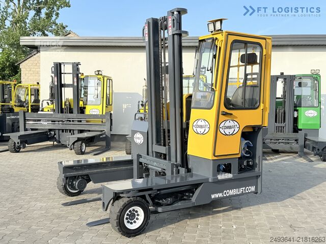 Wózek widłowy czterokierunkowy Combilift C4000 DUPLEX 4500 SIDE SHIFT FULL CABIN