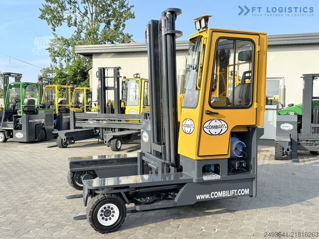 Wózek widłowy czterokierunkowy Combilift C4000 DUPLEX 4500 SIDE SHIFT FULL CABIN
