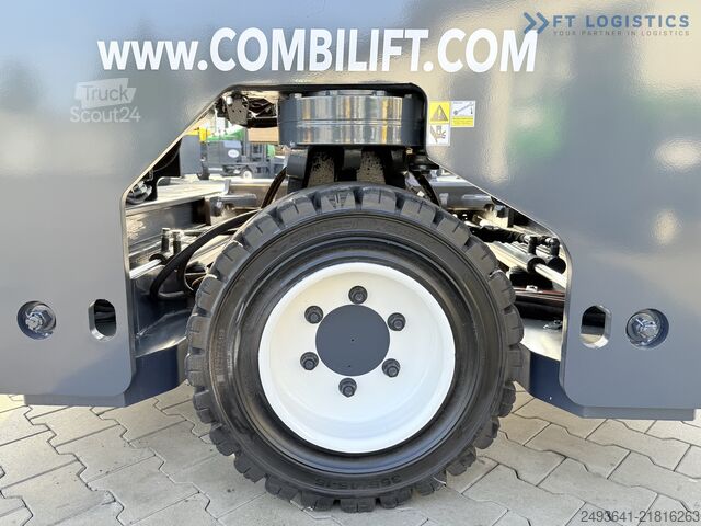 Wózek widłowy czterokierunkowy Combilift C4000 DUPLEX 4500 SIDE SHIFT FULL CABIN