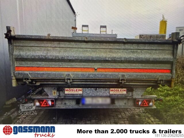 Rimorchio ribaltabile a tre lati TTD 19, Rampenschacht, Verzinkt