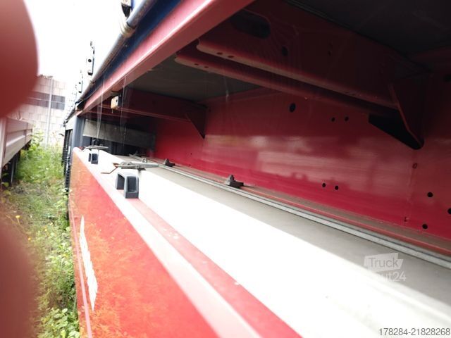 مقطورة نصفية مفتوحة مع قماش مشمع KRONE SDP 27 Profi RSAB  2*Lift  Alu  2*Palettenkasten