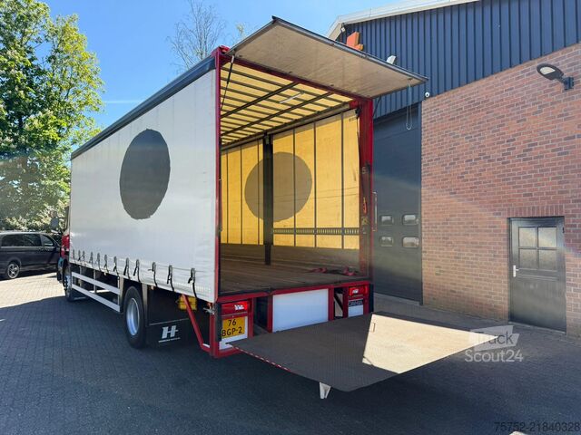 Koffert Scania P250 Schuifzeilen 2000KG LBW APK/TUV 11-2026 NL...