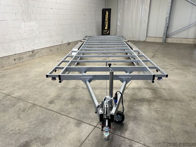 Remolque para contenedores y casas pequeñas Vlemmix Trailers TH720 Plateau Container & Tinyhouseanhänger