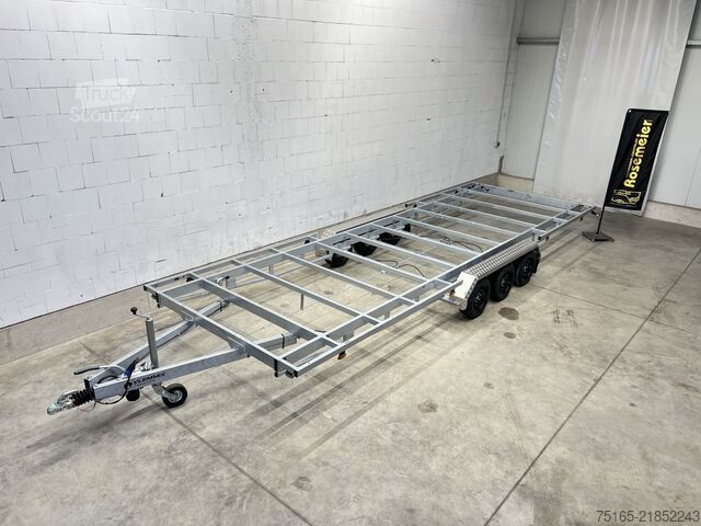 Remolque para contenedores y casas pequeñas Vlemmix Trailers TH720 Plateau Container & Tinyhouseanhänger