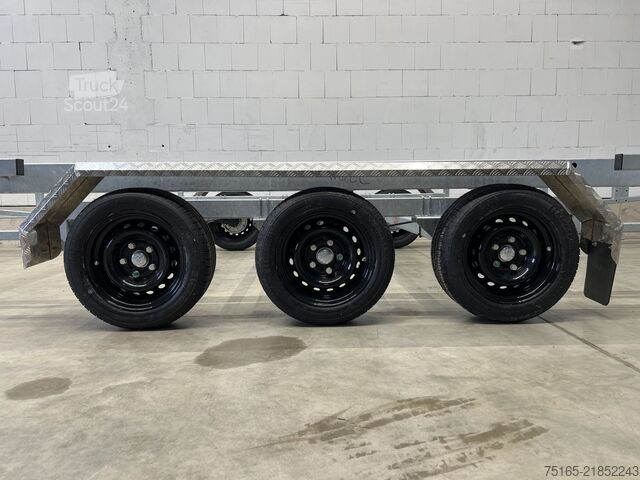 Remolque para contenedores y casas pequeñas Vlemmix Trailers TH720 Plateau Container & Tinyhouseanhänger