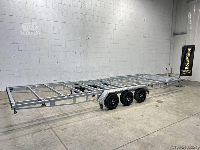 Remolque para contenedores y casas pequeñas Vlemmix Trailers TH720 Plateau Container & Tinyhouseanhänger