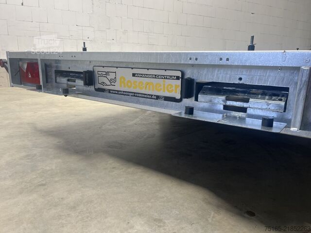 Plattformanhänger und Universaltransporter Martz GT Plateau 600/3 S 3,5T Holz Plattform/Universal