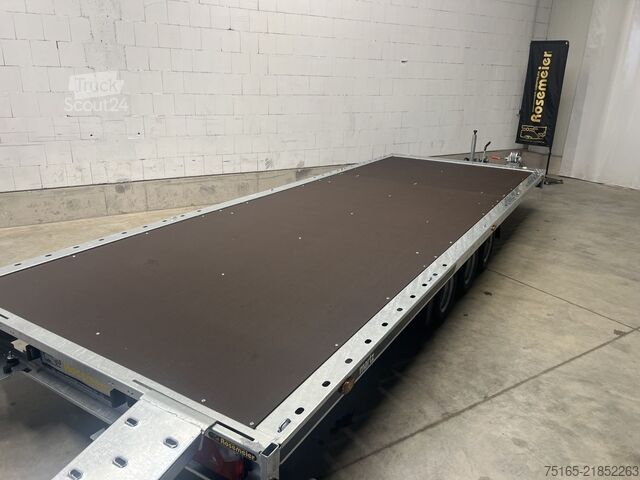 Przyczepa platformowa i uniwersalny transporter Martz GT Plateau 600/3 S 3,5T Holz Plattform/Universal