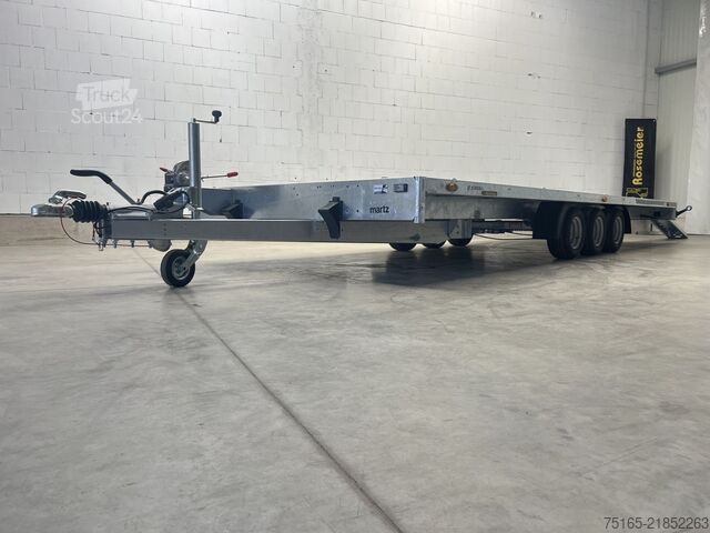 Plattformanhänger und Universaltransporter Martz GT Plateau 600/3 S 3,5T Holz Plattform/Universal