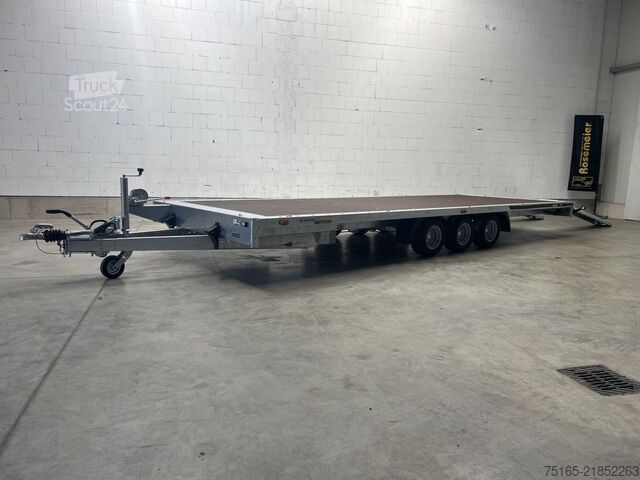 Przyczepa platformowa i uniwersalny transporter Martz GT Plateau 600/3 S 3,5T Holz Plattform/Universal