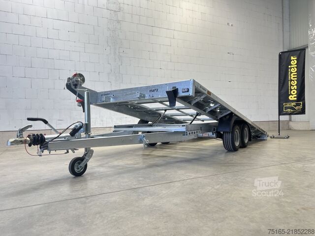 Autószállító furgon Martz GT Kippbar 400/2 S 2,7T Autotransporter
