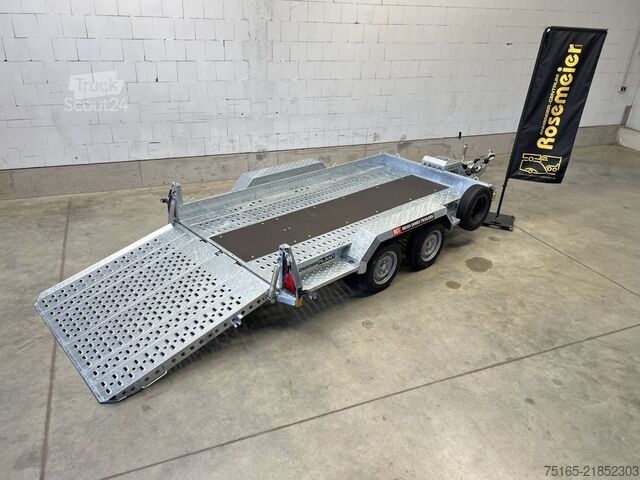 Iekārtu pārvadāšanas piekabes un ekskavatoru piekabes Brian James Digger Plant 543-3216-35-2-12 Maschinentransport