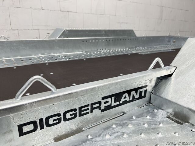 Iekārtu pārvadāšanas piekabes un ekskavatoru piekabes Brian James Digger Plant 543-2813-35-2-13 Maschinentransport
