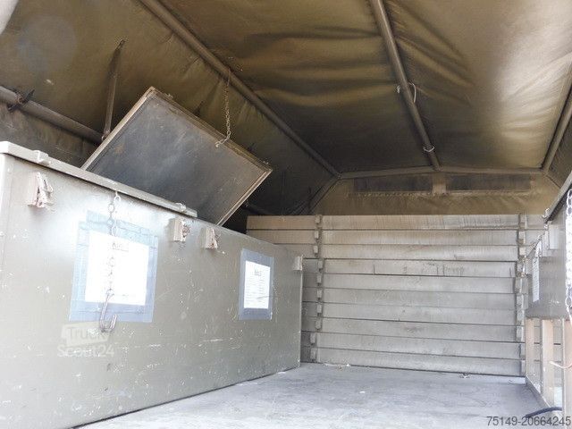 Kravas automašīnai uzstādīts celtnis MAN OAF-34440VFA-AD 8x8, Seilwinde, Kran, AHK,Allrad