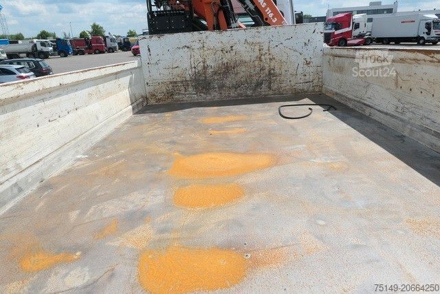 Trīspusējs kravas pašizgāzējs MERCEDES-BENZ 1829 K Axor, Atlas 116.3-A2L, AHK, Greifer,Klima