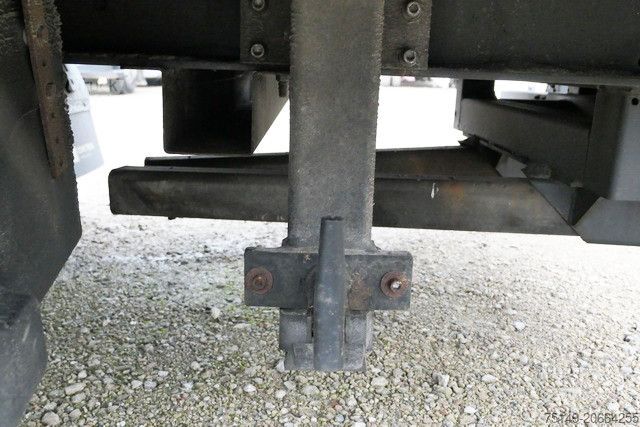 Reboque aberto com lona ORTEN AG 18T, Jumbo, Tandem, 7.7mtr. Mitnahmestapler