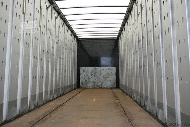 Reboque aberto com lona ORTEN AG 18T, Jumbo, Tandem, 7.7mtr. Mitnahmestapler