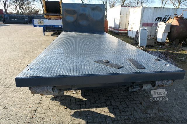 Abrollkipper alga ABPL, Container, Twistlocks, Plattform