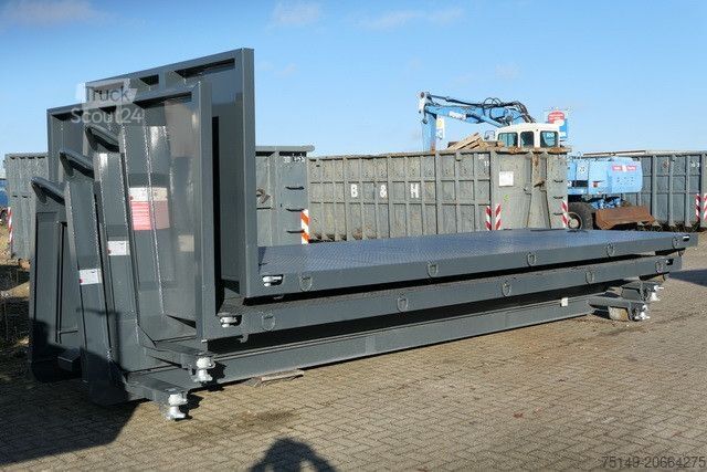 Abrollkipper  alga ABPL, Container, Twistlocks, Plattform