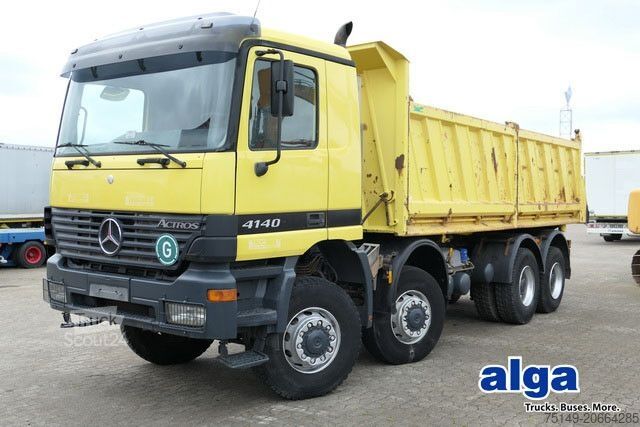 Pašizgāzējs kravas automašīna MERCEDES-BENZ 4140 AK Actros 8x8, Meiler, Allrad, 4x am Lager
