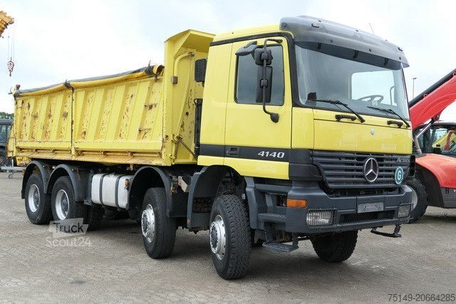 Pašizgāzējs kravas automašīna MERCEDES-BENZ 4140 AK Actros 8x8, Meiler, Allrad, 4x am Lager