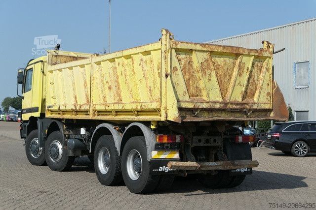 Pašizgāzējs kravas automašīna MERCEDES-BENZ 4140 AK Actros 8x8, Meiler, Allrad, Rollplane