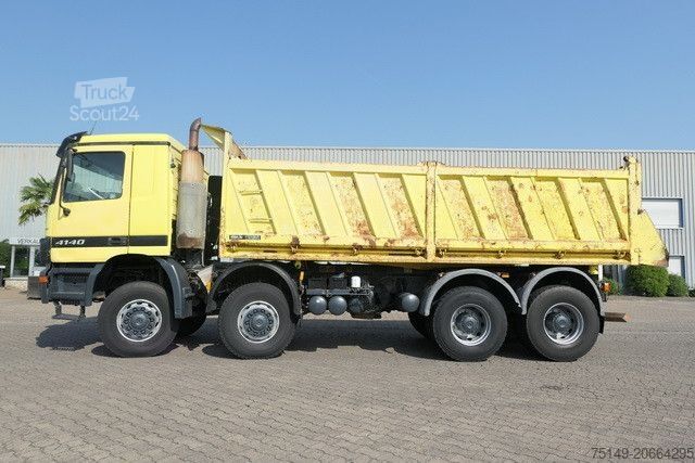 Pašizgāzējs kravas automašīna MERCEDES-BENZ 4140 AK Actros 8x8, Meiler, Allrad, Rollplane