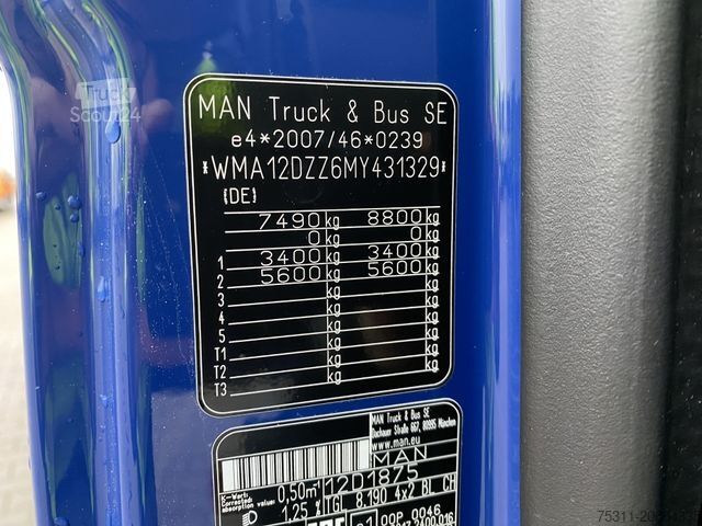 Châssis de fourgon MAN TGL 8.190 TG3 | Bremse70%*ReifenTOP*Automatik*AC