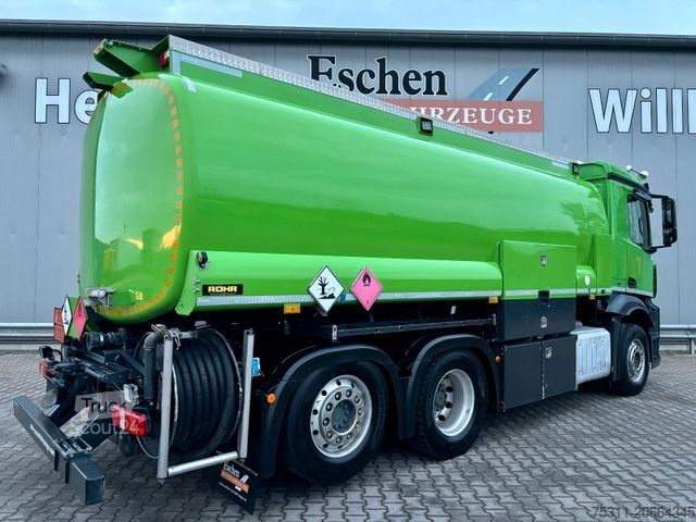 Tank kamyonu MERCEDES-BENZ 2545 Antos|Rohr A3*Drucker*Lenk*Kamera*3x Kammer