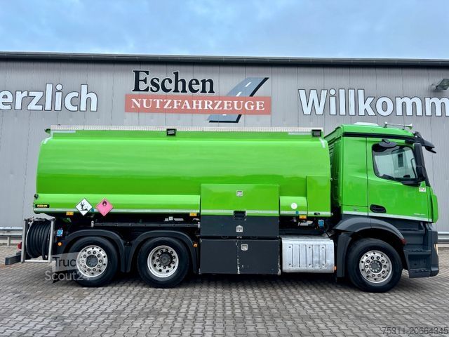Tank kamyonu MERCEDES-BENZ 2545 Antos|Rohr A3*Drucker*Lenk*Kamera*3x Kammer