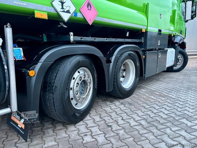 Tank kamyonu MERCEDES-BENZ 2545 Antos|Rohr A3*Drucker*Lenk*Kamera*3x Kammer