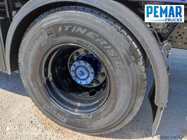 Camión plataforma con toldo MERCEDES-BENZ ACTROS 1836 4X2 SEMITAUTLINER 18T