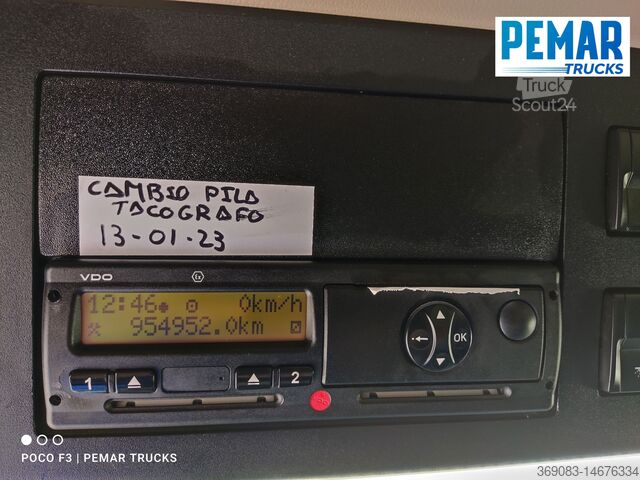 Camión plataforma con toldo MERCEDES-BENZ ACTROS 1836 4X2 SEMITAUTLINER 18T