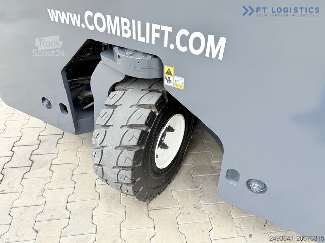 Vierwege-Gabelstapler Combilift C4000 GAS DUPLEX 4600 FREE-LIFT CABIN