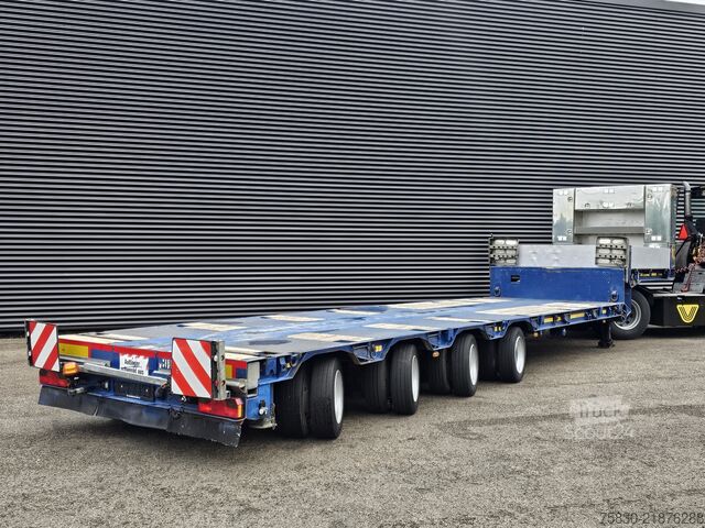 Düşük yükleyici Goldhofer STZ-L4-34/80 A / 4 x STEERING AXLE / EXTENDABLE