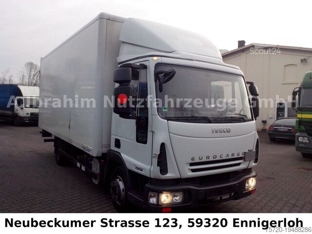 Transporter mit Koffer Iveco ML 80 E 18  LBW AdBlue defekt, Motor Notlauf
