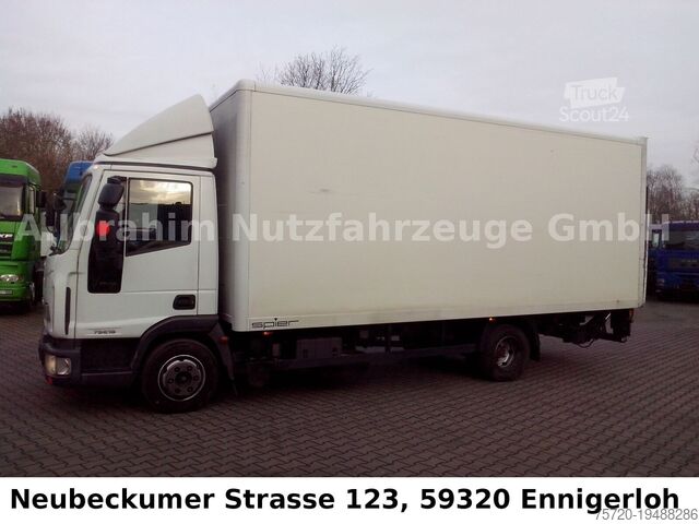 Transporter mit Koffer Iveco ML 80 E 18  LBW AdBlue defekt, Motor Notlauf