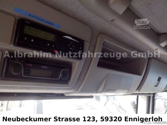 Transporter mit Koffer Iveco ML 80 E 18  LBW AdBlue defekt, Motor Notlauf