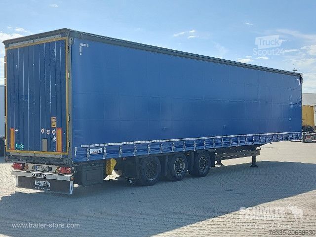 Atvira puspriekabė su tentu Schmitz Cargobull Curtainsider Mega