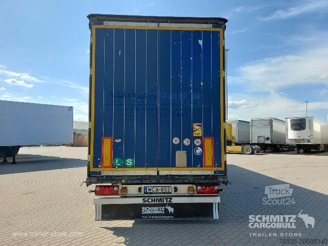 Atvira puspriekabė su tentu Schmitz Cargobull Curtainsider Mega