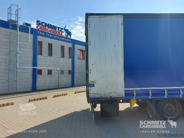 Atvira puspriekabė su tentu Schmitz Cargobull Curtainsider Mega