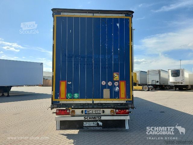 Atvira puspriekabė su tentu Schmitz Cargobull Curtainsider Mega