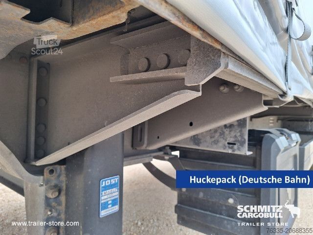 Atvira puspriekabė su tentu Schmitz Cargobull Curtainsider Mega