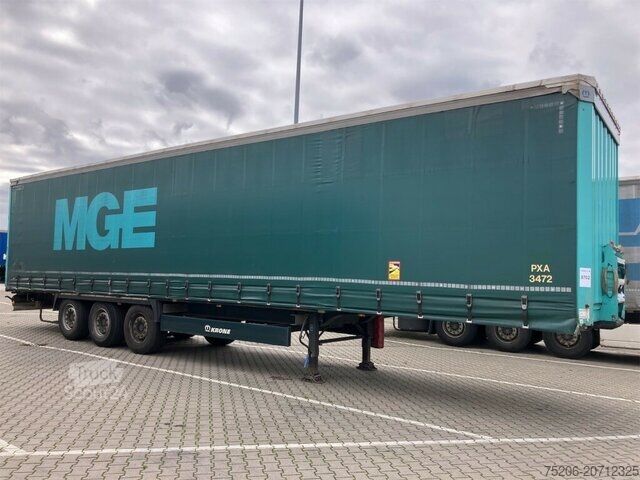 Ανοιχτό ρυμουλκούμενο με μουσαμά Krone Profi Liner SDP 27 eLB4-CS