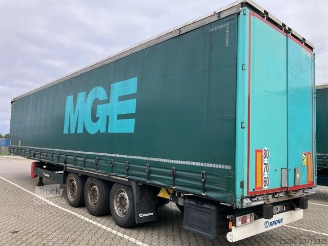 Ανοιχτό ρυμουλκούμενο με μουσαμά Krone Profi Liner SDP 27 eLB4-CS