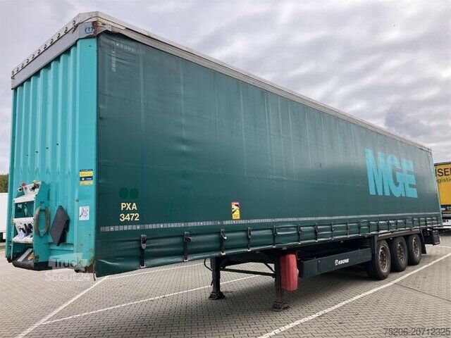 Ανοιχτό ρυμουλκούμενο με μουσαμά Krone Profi Liner SDP 27 eLB4-CS