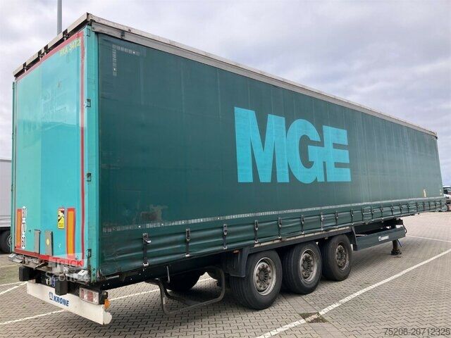 Ανοιχτό ρυμουλκούμενο με μουσαμά Krone Profi Liner SDP 27 eLB4-CS