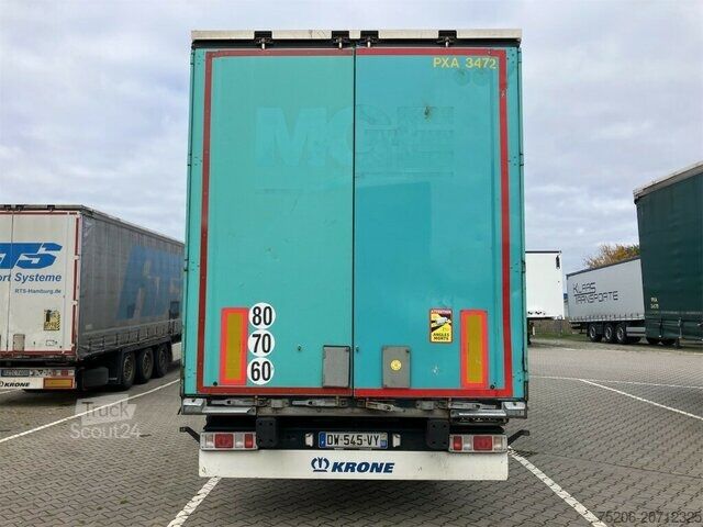 Ανοιχτό ρυμουλκούμενο με μουσαμά Krone Profi Liner SDP 27 eLB4-CS